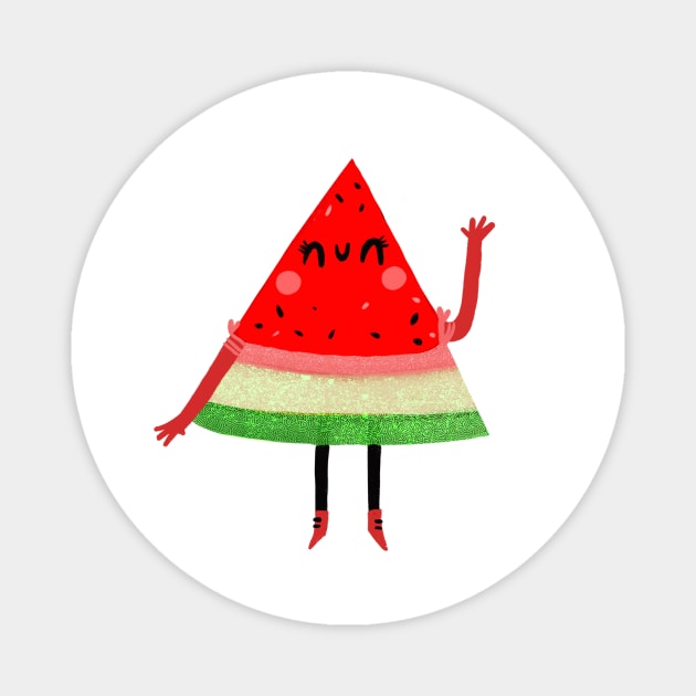 Watermelon sugar Magnet by Mjdaluz